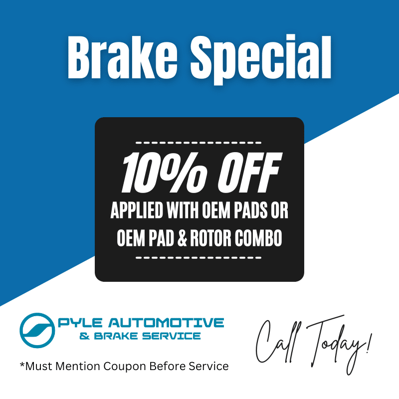 Brake Special 10% off