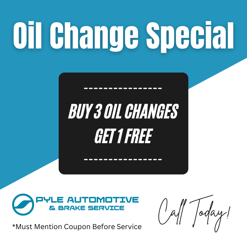 Oil Change Special Buy 3